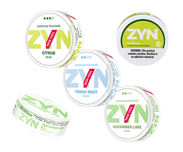 zyn nicotine pouches products